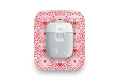 Vintage Romance Patch for Medtrum Pump diabetes supplies and insulin pumps