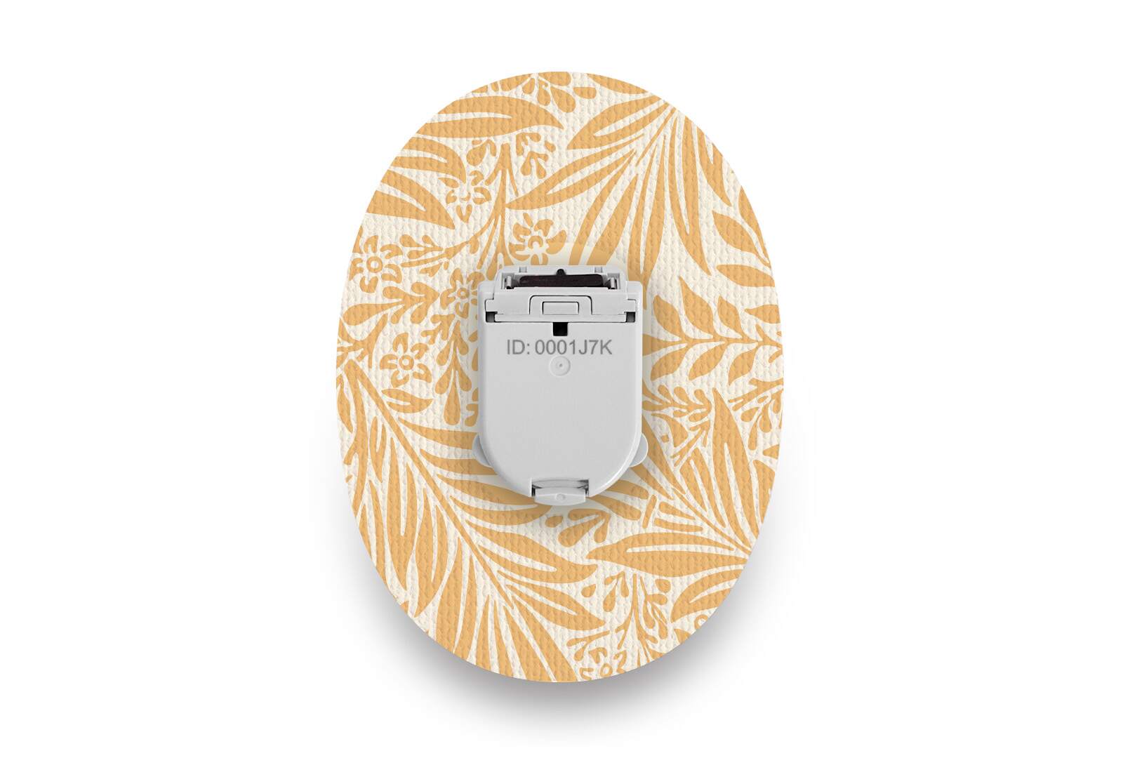 Vintage Yellow Flowers Patch - Glucomen Day for Single diabetes CGMs and insulin pumps