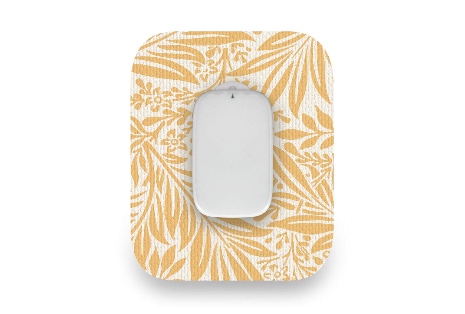 Vintage Yellow Flowers Patch - Medtrum CGM for Single diabetes CGMs and insulin pumps