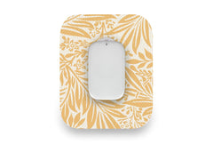 Vintage Yellow Flowers Patch - Medtrum CGM for Single diabetes CGMs and insulin pumps