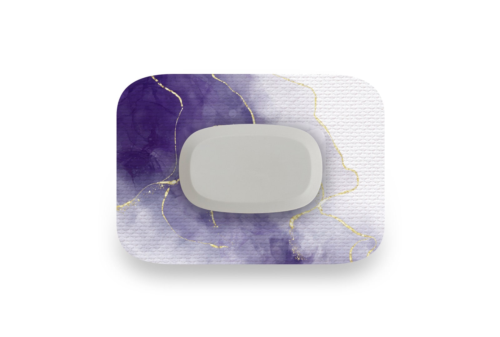 Violet Marble Patch - GlucoRX Aidex for Single diabetes supplies and insulin pumps