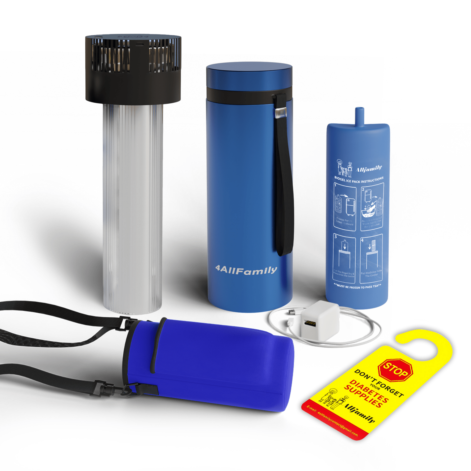 Voyager Insulin Travel Fridge for diabetes supplies and insulin pumps