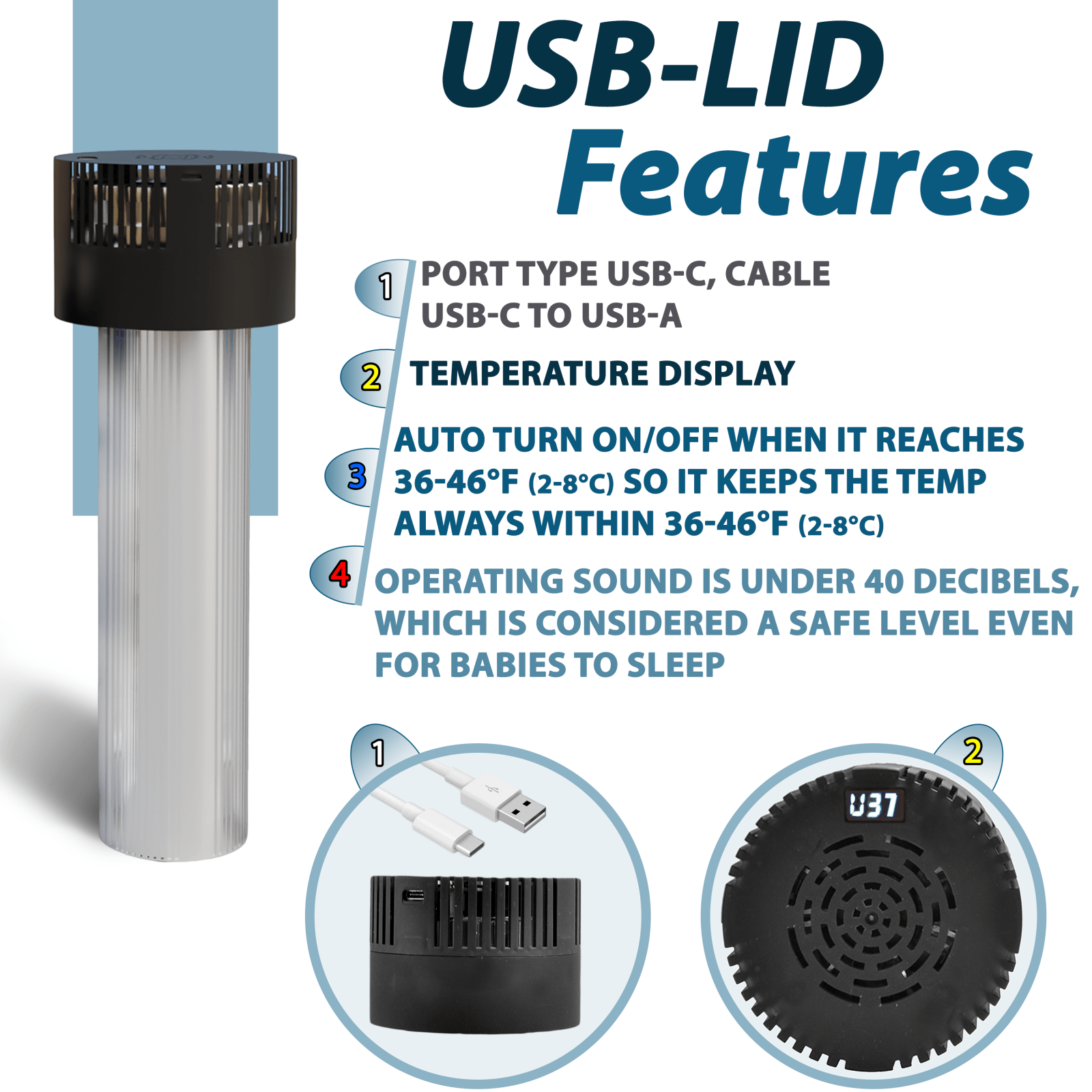 Voyager Insulin Travel Fridge for diabetes supplies and insulin pumps