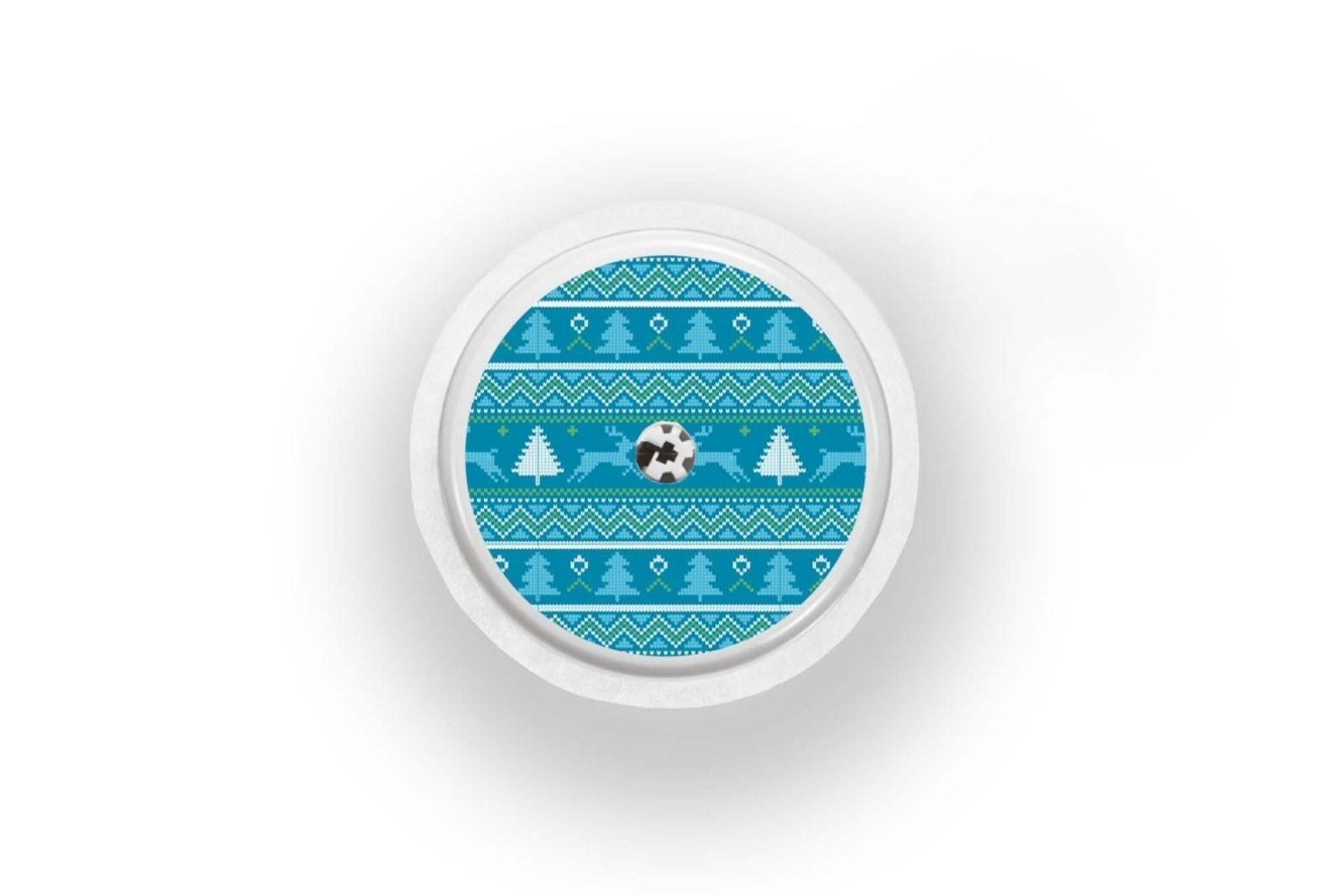 Warm Winter Sticker - Freestyle Libre 1, 2, or 2+ for diabetes CGMs and insulin pumps