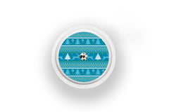 Warm Winter Stickers for Freestyle Libre 1, 2, or 2+ diabetes CGMs and insulin pumps