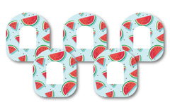 Watermelon Patch Pack for Omnipod - 5 Pack diabetes CGMs and insulin pumps