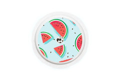 Watermelon Sticker - Freestyle Libre 1, 2, or 2+ for diabetes CGMs and insulin pumps