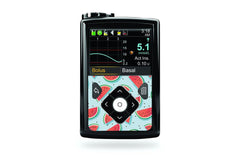 Watermelon Sticker - Medtronic Minimed 640g, 680g, 780g for diabetes CGMs and insulin pumps