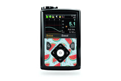 Watermelon Sticker for Medtronic Minimed 640g, 680g, 780g diabetes CGMs and insulin pumps