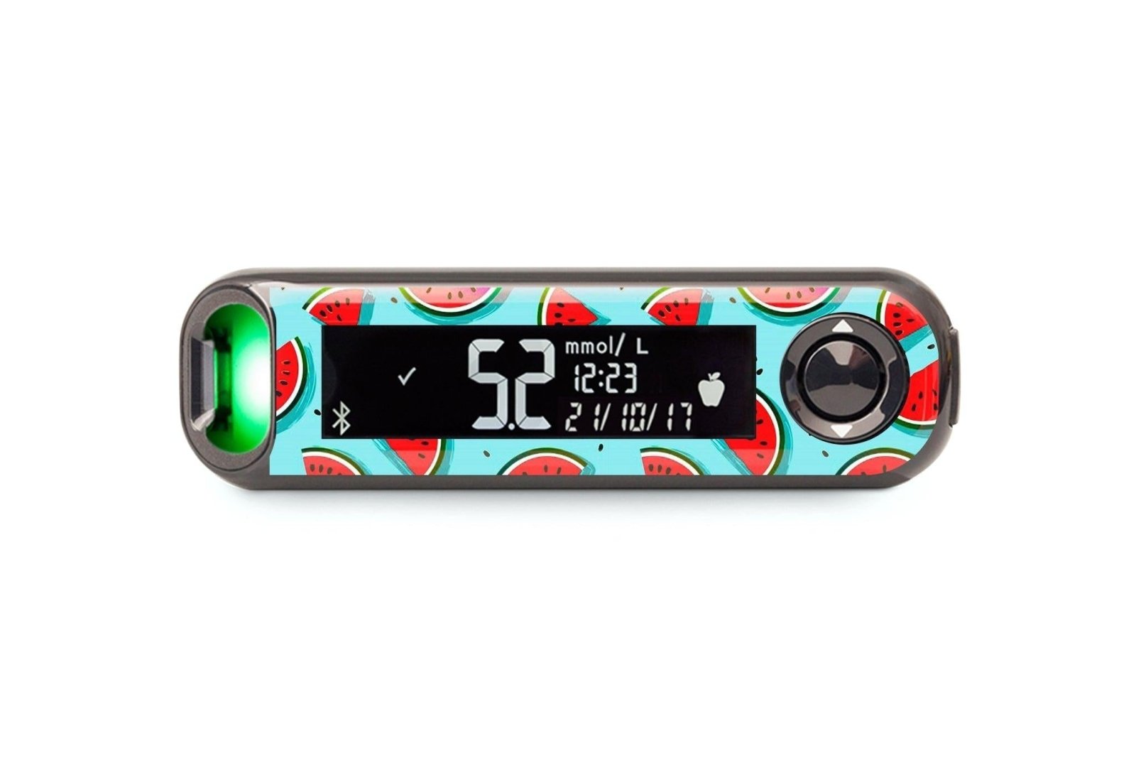 Watermelon Sticker for Contour Next One diabetes CGMs and insulin pumps