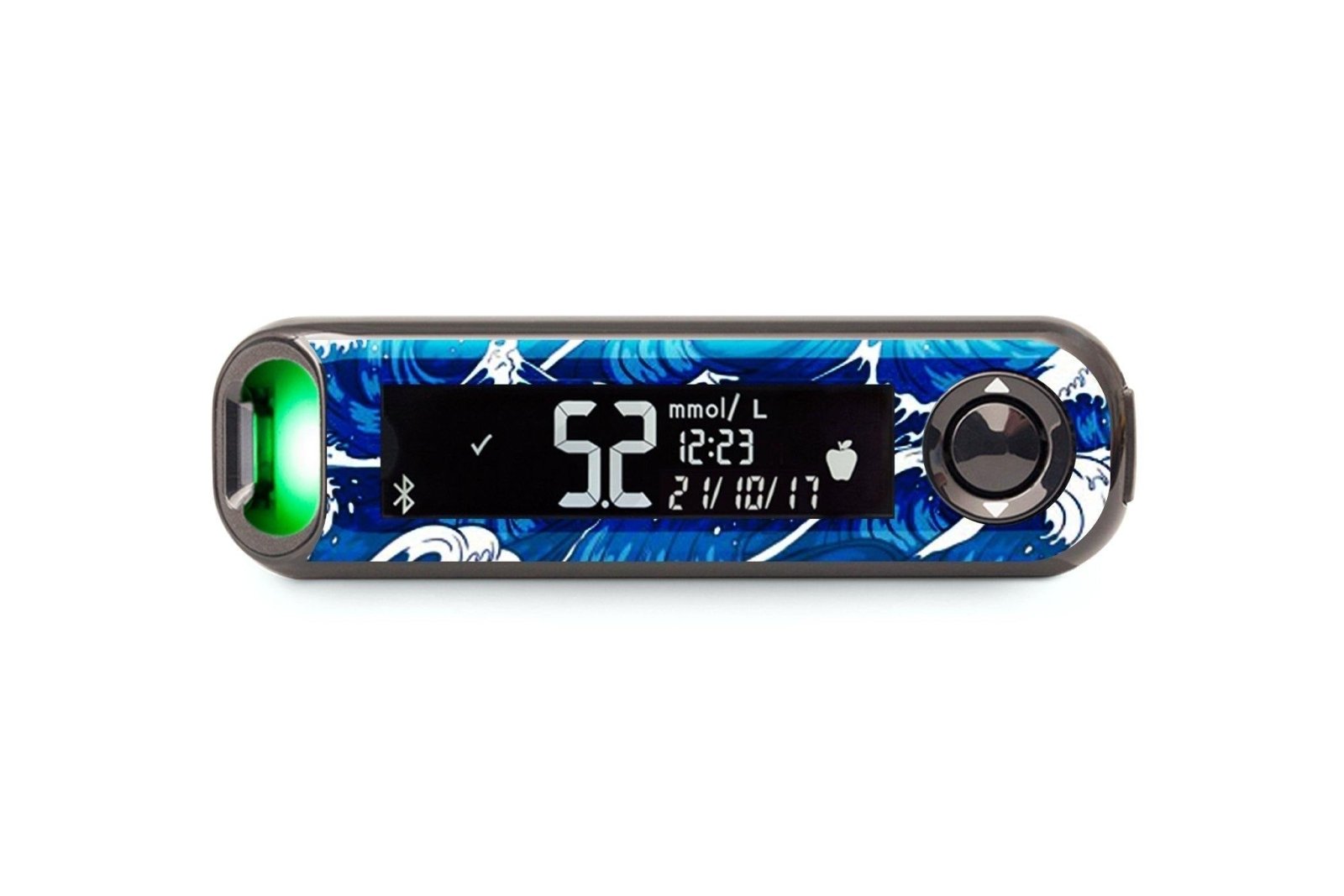 Waves Sticker - Contour Next One for diabetes CGMs and insulin pumps