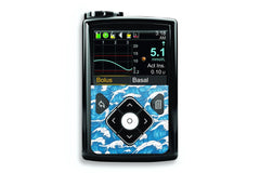 Waves Sticker - Medtronic Minimed 640g, 680g, 780g for diabetes CGMs and insulin pumps