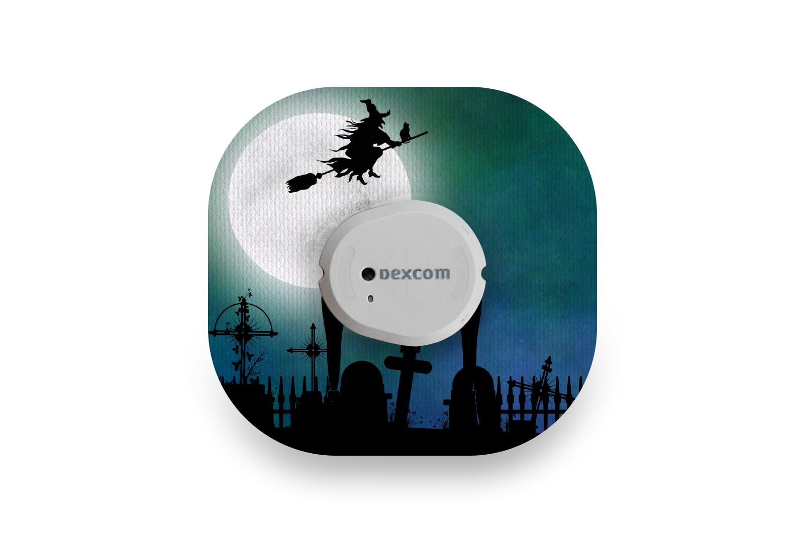Wicked Witch Patch for Dexcom G7 / One+ diabetes CGMs and insulin pumps