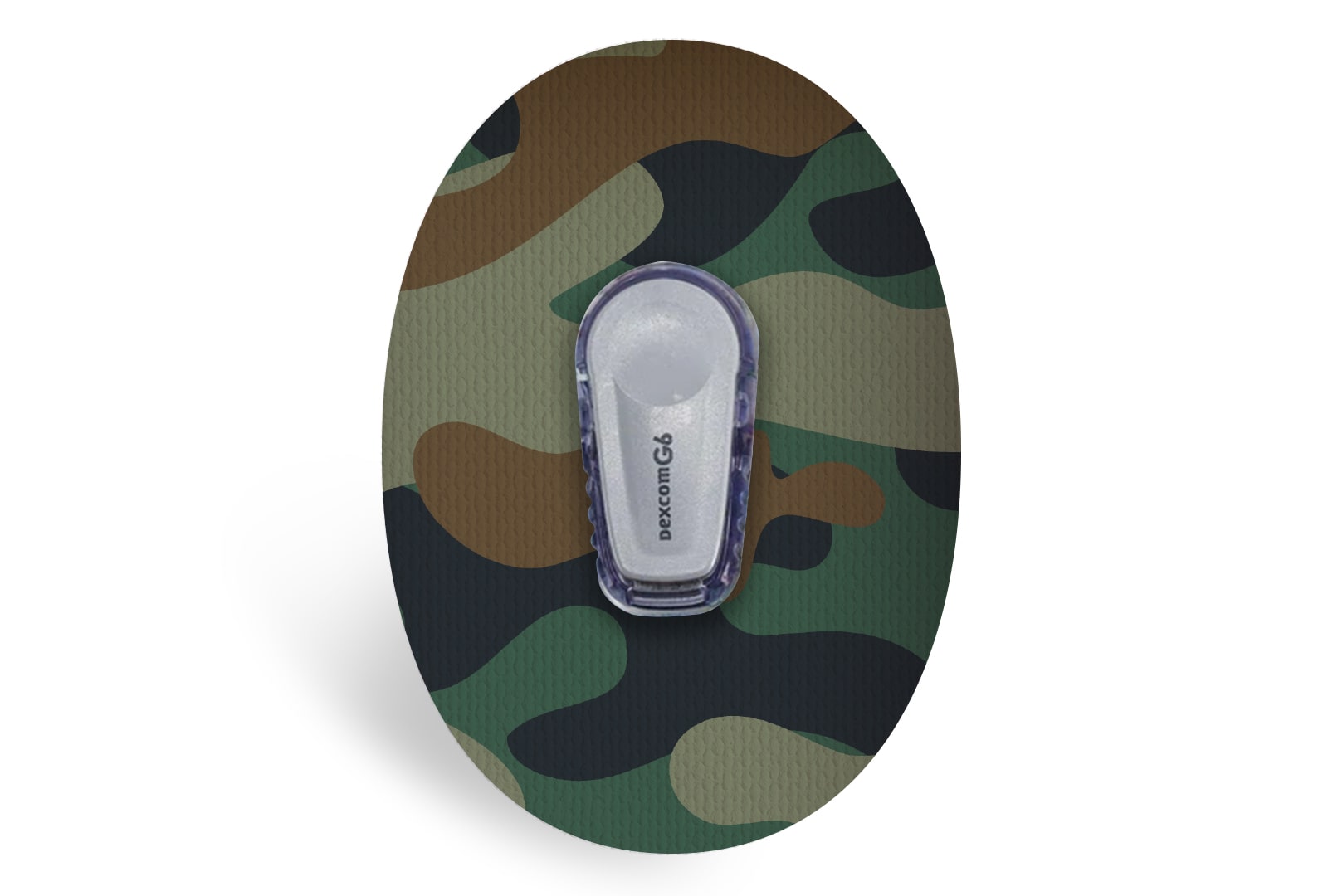 Woodland Camo Patch - Dexcom G6 / One for Dexcom G6 / One diabetes CGMs and insulin pumps