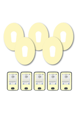 Yellow Pastel Patches Matching Set for Dexcom G6 diabetes supplies and insulin pumps