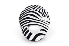 Zebra Print Patch - Guardian Enlite for Guardian Enlite diabetes CGMs and insulin pumps