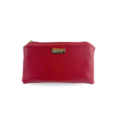 Luxury Pen Case - Deep Red