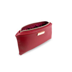 Luxury Pen Case - Deep Red