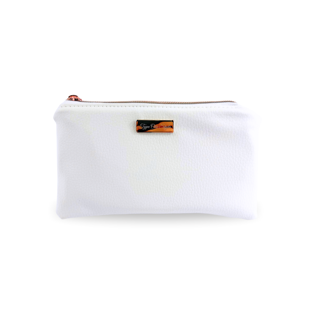 Luxury Pen Case - White