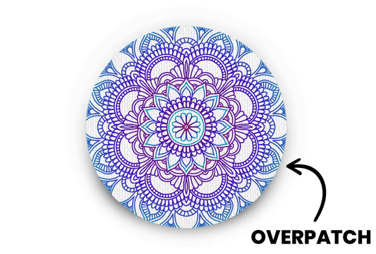 Blue Mandala Patch - Overpatches