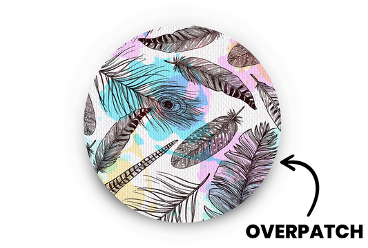 Colourful Feathers Patch - Overpatches