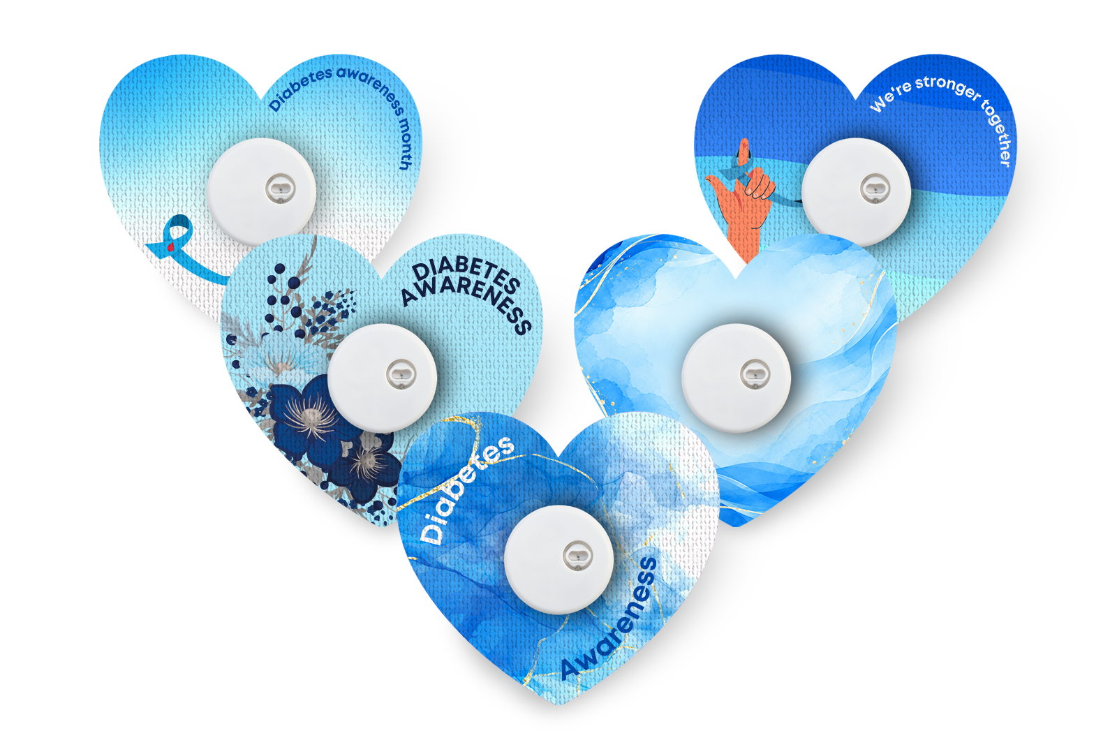T1D Community Patch Pack for Freestyle Libre 3 diabetes supplies and insulin pumps