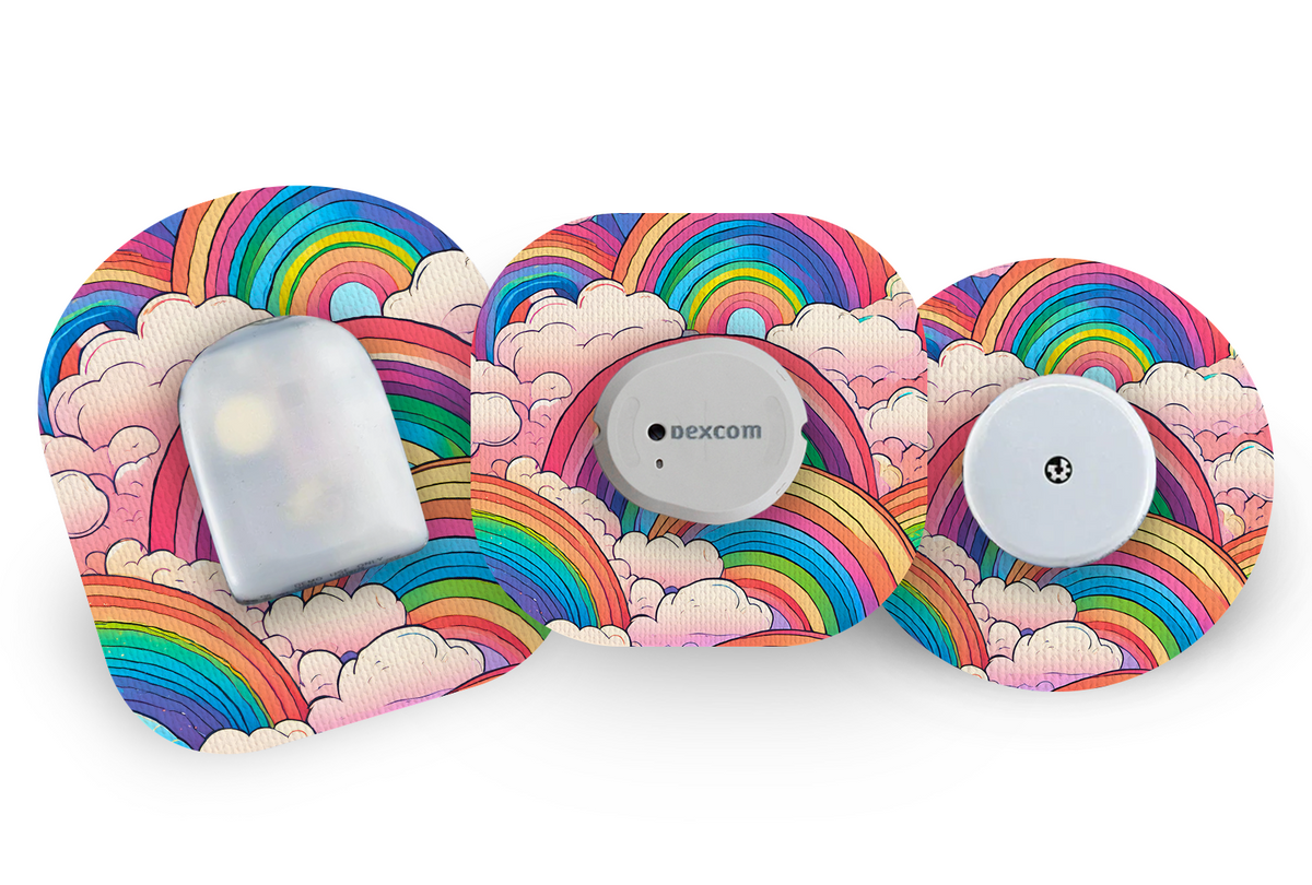 Retro Rainbow Patch