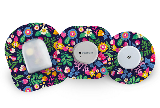 Vibrant Flowers Patch