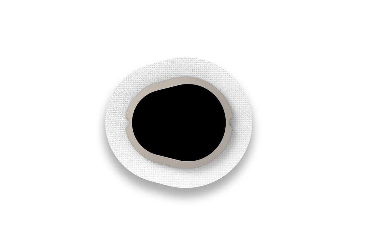 All Black Sticker - Dexcom G7 / One+ Sensor for diabetes supplies and insulin pumps