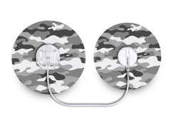Arctic Camo Patch for Tru - Steel diabetes supplies and insulin pumps