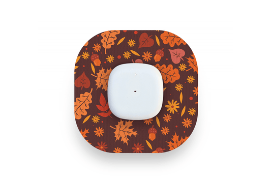 Autumn Leaves Patch - Simplera for Single diabetes supplies and insulin pumps
