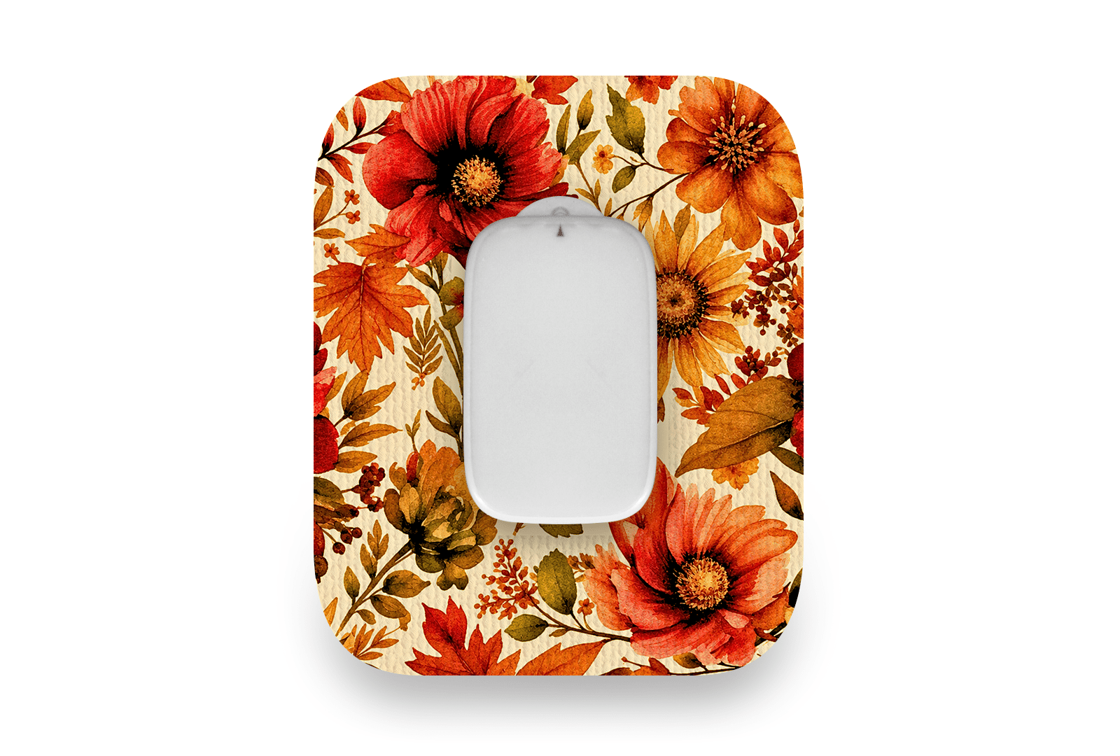 Patch mit Herbstblumen für Medtrum CGM-Diabeteszubehör und Insulinpumpen