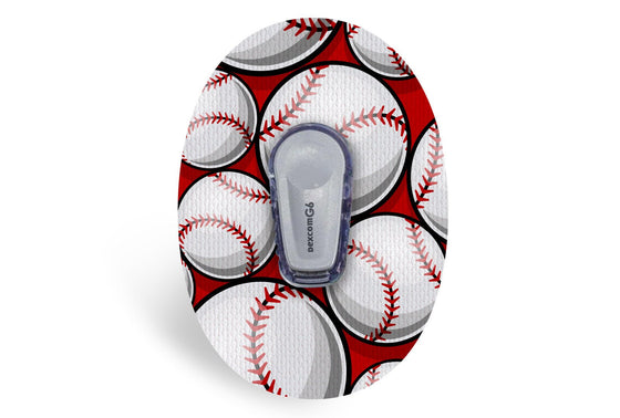 Baseball Patch for Dexcom G6 diabetes supplies and insulin pumps