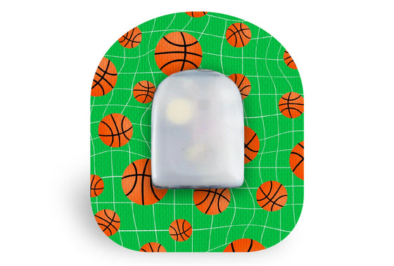 Basketball Patch for Omnipod diabetes supplies and insulin pumps