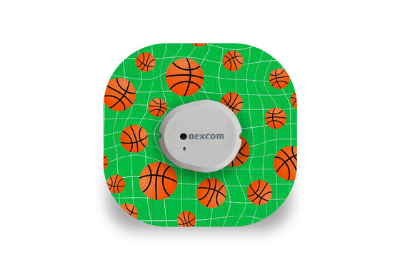Basketball Patch for Dexcom G7 diabetes supplies and insulin pumps