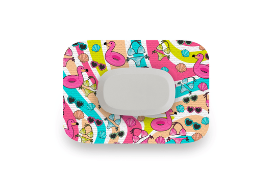 Beach Vibes Patch - GlucoRX Aidex for Single diabetes supplies and insulin pumps