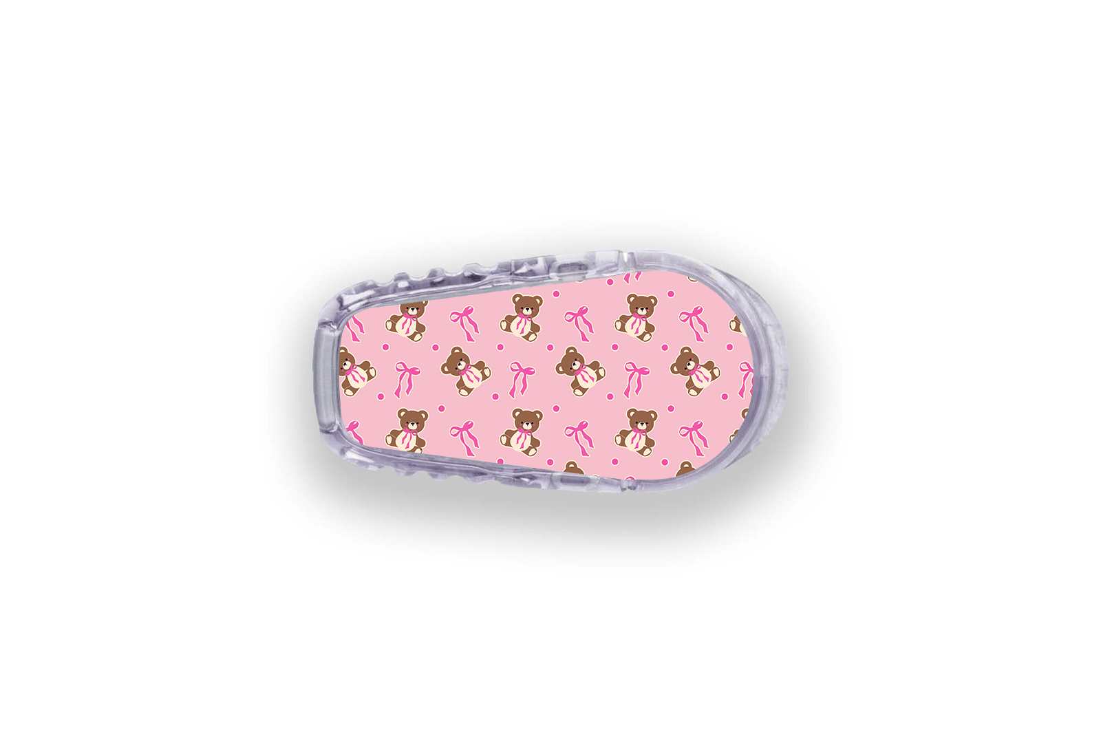 Bears and Bows Sticker for Dexcom G6 / One Receiver diabetes supplies and insulin pumps