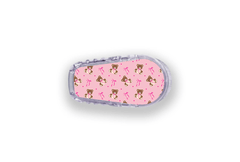 Bears and Bows Sticker for Dexcom G6 / One Receiver diabetes supplies and insulin pumps