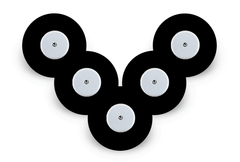 Black Classic Pack for Freestyle Libre diabetes supplies and insulin pumps