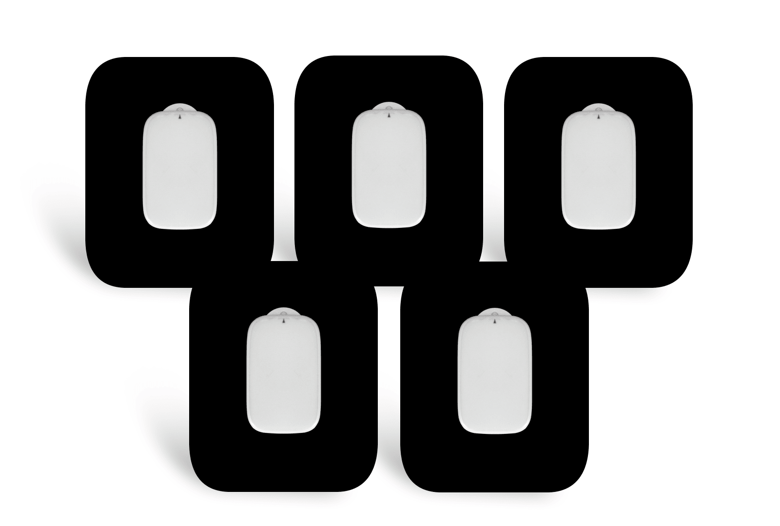 Black Classic Pack for Freestyle Libre diabetes supplies and insulin pumps