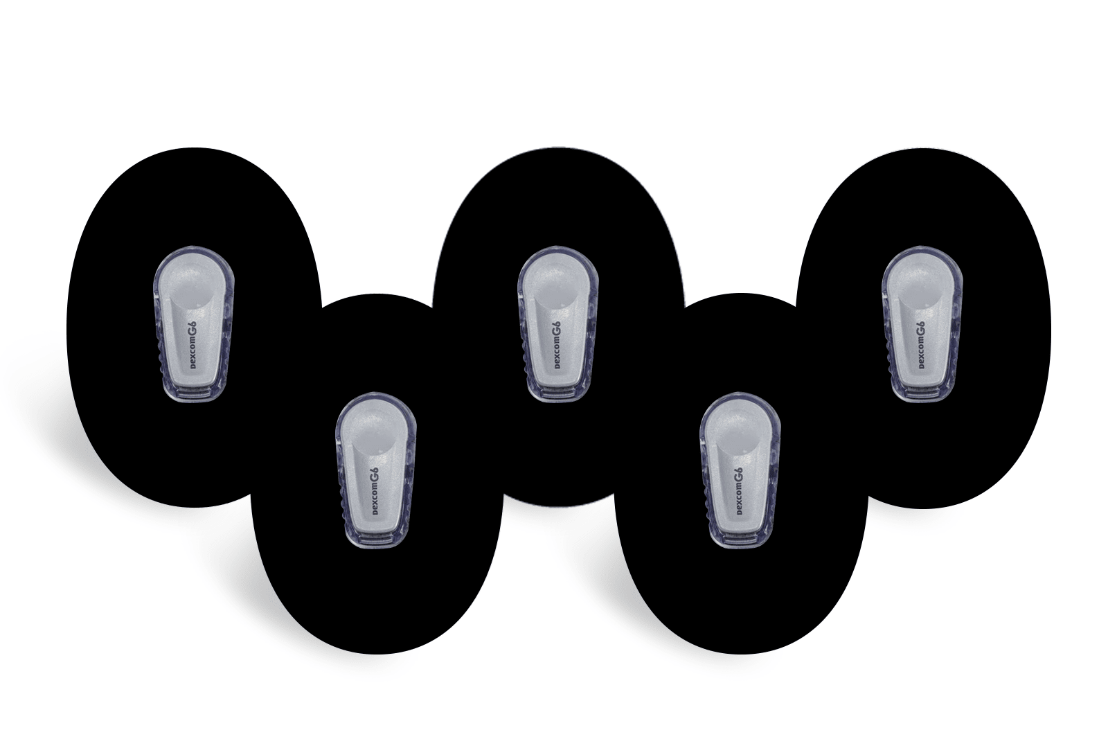 Black Classic Pack for Freestyle Libre diabetes supplies and insulin pumps