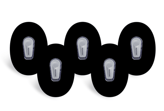 Black Classic Pack for Freestyle Libre diabetes supplies and insulin pumps