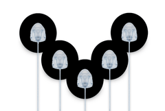 Black Classic Pack for Freestyle Libre diabetes supplies and insulin pumps