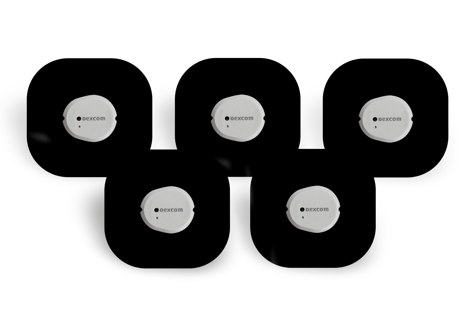 Black Classic Pack for Freestyle Libre diabetes supplies and insulin pumps