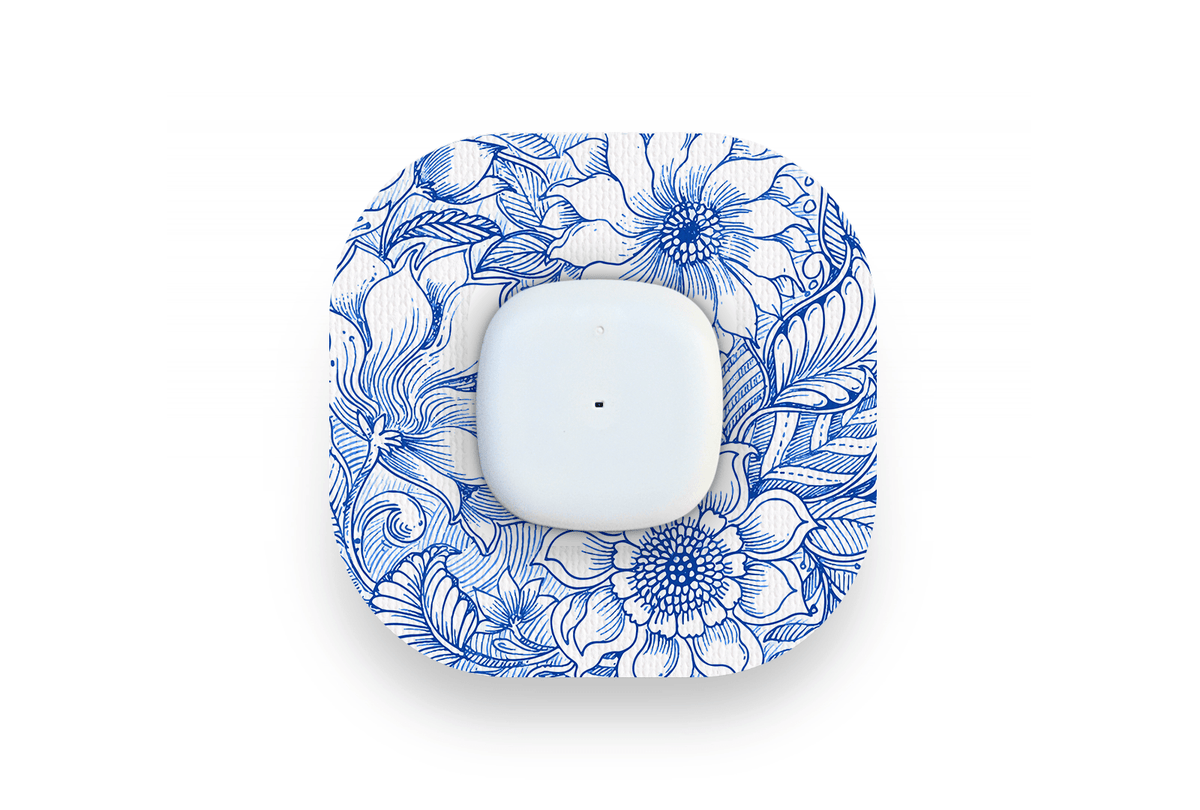 Blue Beauty Patch - Simplera for Single diabetes supplies and insulin pumps