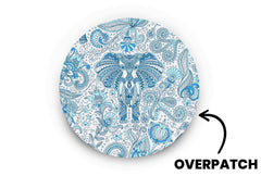 Blue Elephant Patch - Overpatches for Single diabetes supplies and insulin pumps