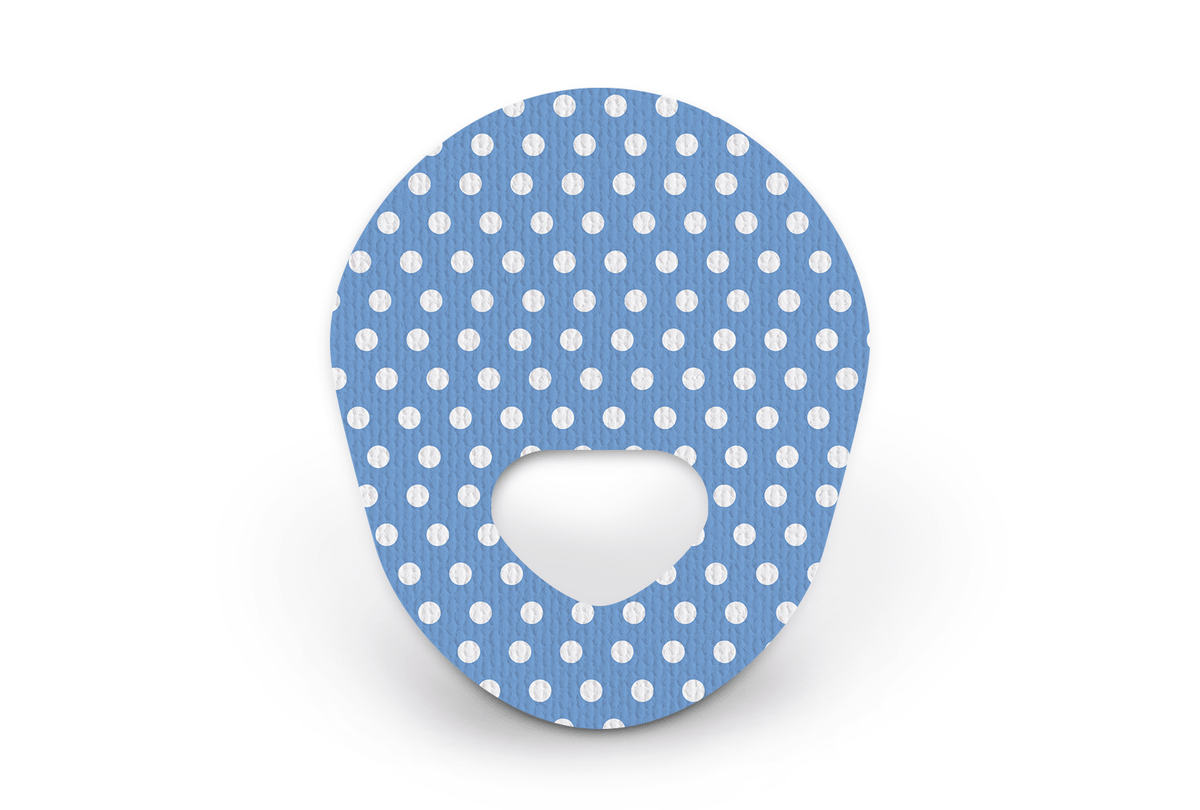 Blue Polka Dot Patch - Guardian Enlite for Guardian Enlite diabetes supplies and insulin pumps