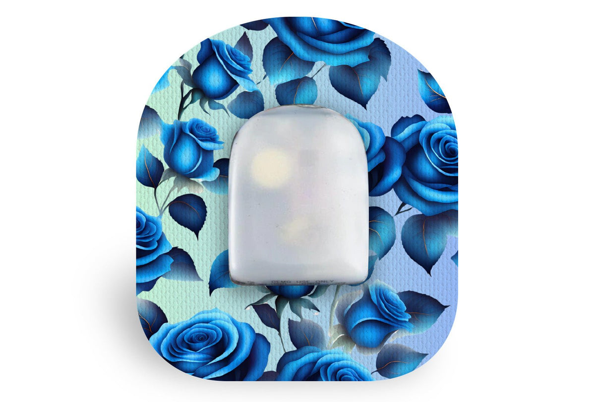 Rses Patch Shop Blue Roses Patch - Omnipod today - Protect your CGM - Trusted by ...