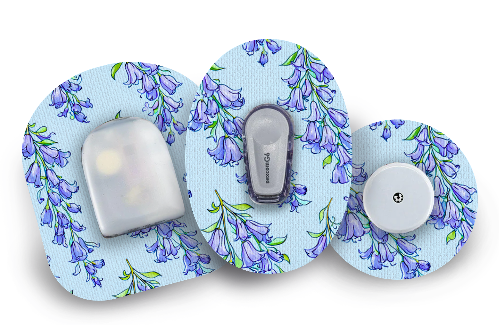 Bluebells Patch for Freestyle Libre 2 diabetes supplies and insulin pumps