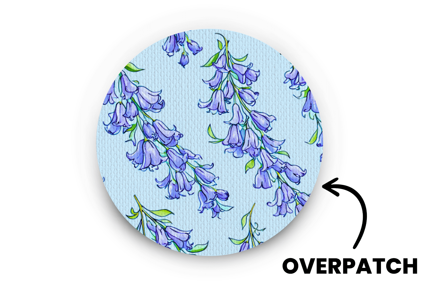 Bluebells Patch for Overpatch diabetes supplies and insulin pumps